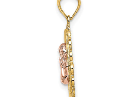 14k Two-tone Jewelry Style K9002 - Classique Jewelry Inc.