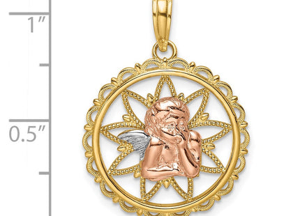 14k Two-tone Jewelry Style K9002 - Classique Jewelry Inc.
