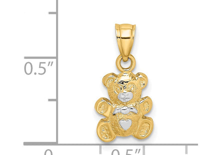 14k Yellow & Rhodium Jewelry Style K9004 - Classique Jewelry Inc.
