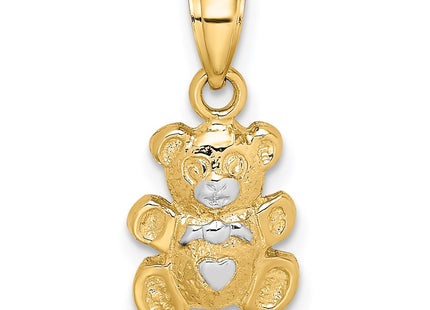 14k Yellow & Rhodium Jewelry Style K9004 - Classique Jewelry Inc.