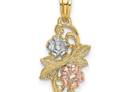14k Two-tone Jewelry Style K9008 - Classique Jewelry Inc.