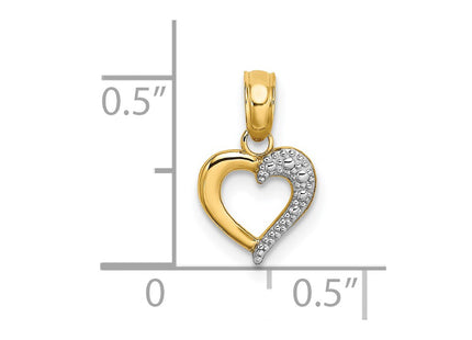 14k Yellow & Rhodium Jewelry Style K9012 - Classique Jewelry Inc.