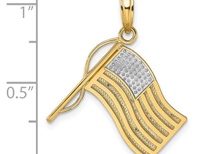 14k Yellow & Rhodium Jewelry Style K9014 - Classique Jewelry Inc.