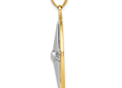 14k Two-tone Jewelry Style K9016 - Classique Jewelry Inc.