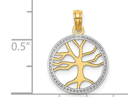 14k Yellow & Rhodium Jewelry Style K9018 - Classique Jewelry Inc.