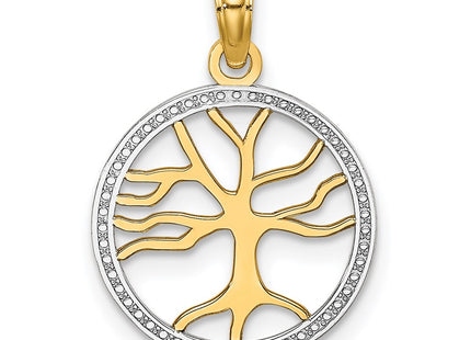 14k Yellow & Rhodium Jewelry Style K9018 - Classique Jewelry Inc.
