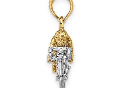 14k Two-tone Jewelry Style K9020 - Classique Jewelry Inc.