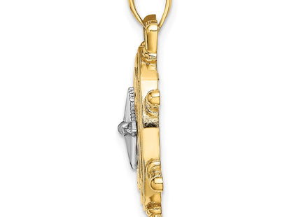 14k Two-tone Jewelry Style K9023 - Classique Jewelry Inc.