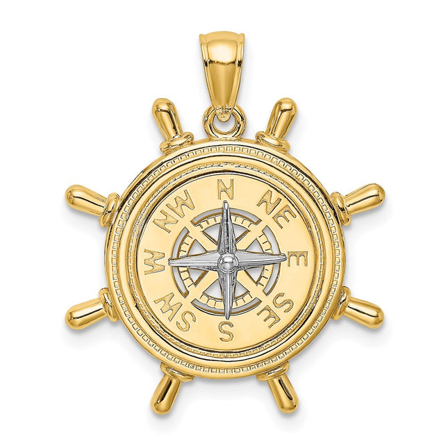 14k Two-tone Jewelry Style K9023 - Classique Jewelry Inc.