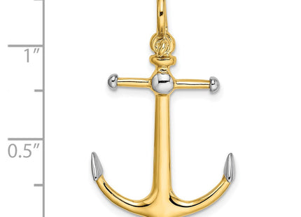 14k Yellow & Rhodium Jewelry Style K9026 - Classique Jewelry Inc.