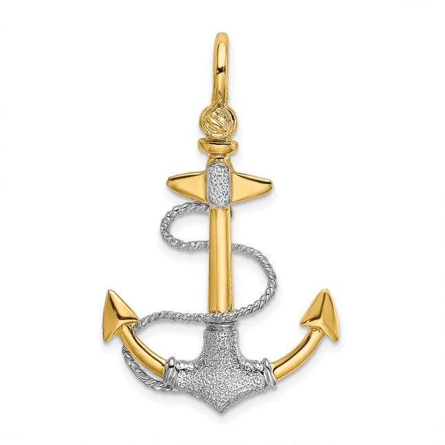 14k Two-tone Jewelry Style K9027 - Classique Jewelry Inc.