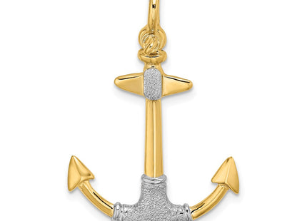 14k Yellow & Rhodium Jewelry Style K9028 - Classique Jewelry Inc.