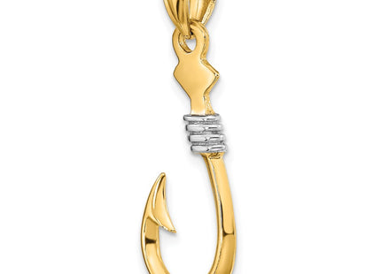 14k Yellow & Rhodium Jewelry Style K9032 - Classique Jewelry Inc.