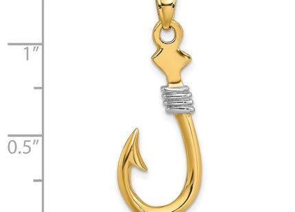 14k Yellow & Rhodium Jewelry Style K9032 - Classique Jewelry Inc.