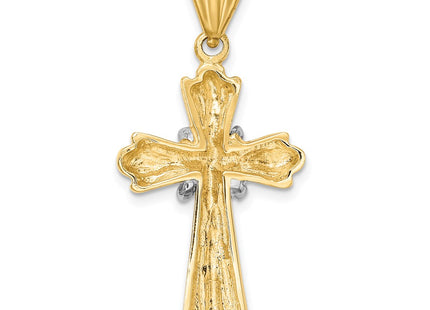 14k Two-tone Jewelry Style K9034 - Classique Jewelry Inc.