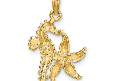 14k Yellow & Rhodium Jewelry Style K9039 - Classique Jewelry Inc.