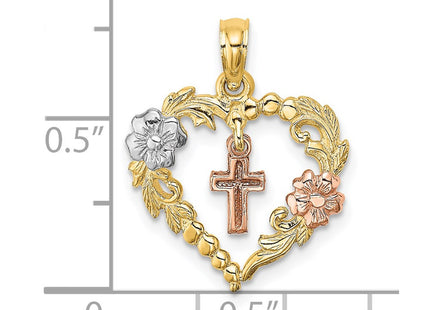 14k Two-tone Jewelry Style K9040 - Classique Jewelry Inc.