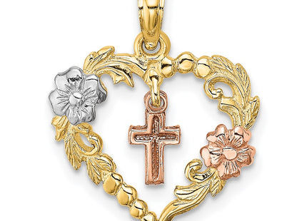 14k Two-tone Jewelry Style K9040 - Classique Jewelry Inc.