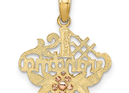 14k Two-tone Jewelry Style K9044 - Classique Jewelry Inc.