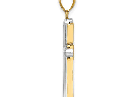 14k Two-tone Jewelry Style K9049 - Classique Jewelry Inc.