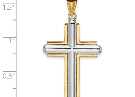 14k Two-tone Jewelry Style K9049 - Classique Jewelry Inc.
