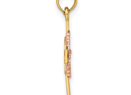 14k Two-tone Jewelry Style K9053 - Classique Jewelry Inc.