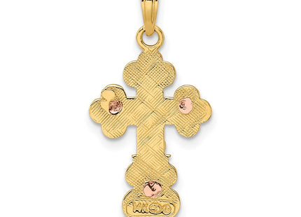 14k Two-tone Jewelry Style K9056 - Classique Jewelry Inc.