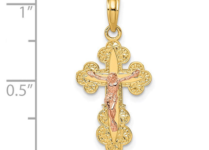 14k Two-tone Jewelry Style K9056 - Classique Jewelry Inc.