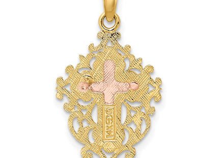 14k Two-tone Jewelry Style K9058 - Classique Jewelry Inc.