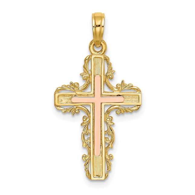 14k Two-tone Jewelry Style K9059 - Classique Jewelry Inc.