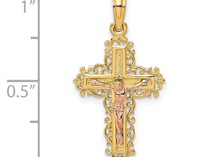 14k Two-tone Jewelry Style K9061 - Classique Jewelry Inc.