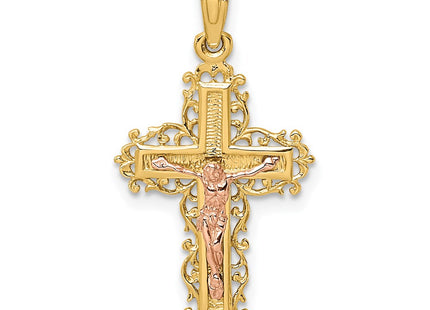 14k Two-tone Jewelry Style K9061 - Classique Jewelry Inc.