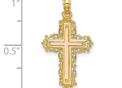 14k Two-tone Jewelry Style K9062 - Classique Jewelry Inc.