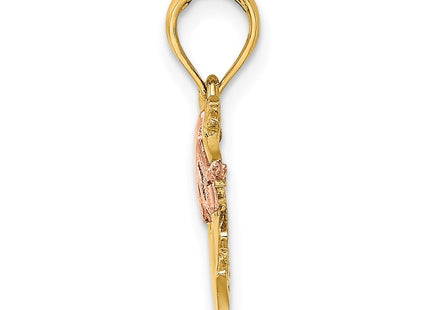 14k Two-tone Jewelry Style K9063 - Classique Jewelry Inc.