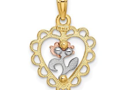 14k Two-tone Jewelry Style K9065 - Classique Jewelry Inc.