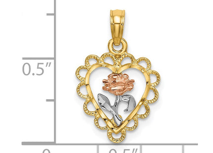 14k Two-tone Jewelry Style K9065 - Classique Jewelry Inc.