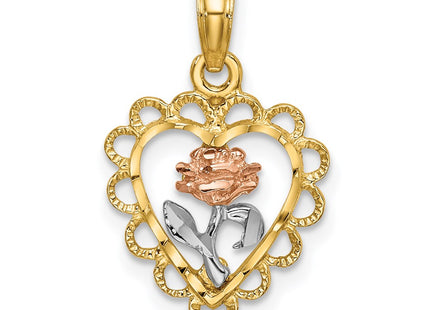 14k Two-tone Jewelry Style K9065 - Classique Jewelry Inc.