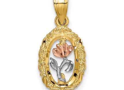 14k Two-tone Jewelry Style K9066 - Classique Jewelry Inc.