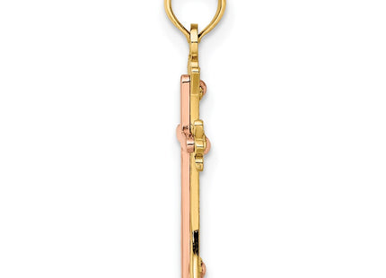 14k Two-tone Jewelry Style K9067 - Classique Jewelry Inc.