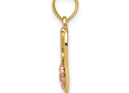 14k Two-tone Jewelry Style K9071 - Classique Jewelry Inc.