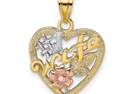 14k Two-tone Jewelry Style K9071 - Classique Jewelry Inc.