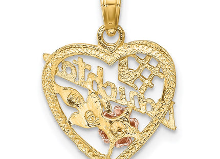 14k Two-tone Jewelry Style K9072 - Classique Jewelry Inc.