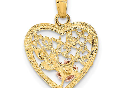 14k Two-tone Jewelry Style K9073 - Classique Jewelry Inc.