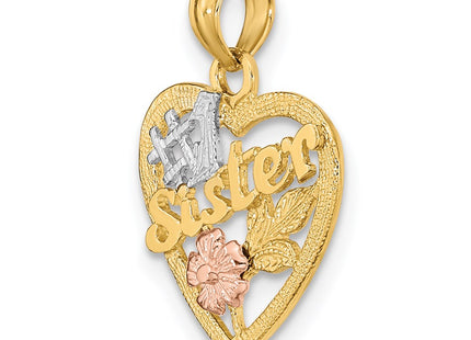 14k Two-tone Jewelry Style K9073 - Classique Jewelry Inc.