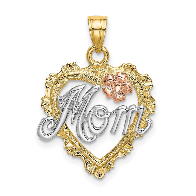14k Two-tone Jewelry Style K9074 - Classique Jewelry Inc.