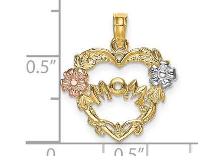 14k Two-tone Jewelry Style K9075 - Classique Jewelry Inc.