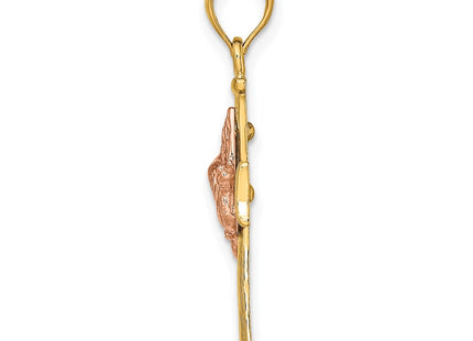 14k Two-tone Jewelry Style K9078 - Classique Jewelry Inc.