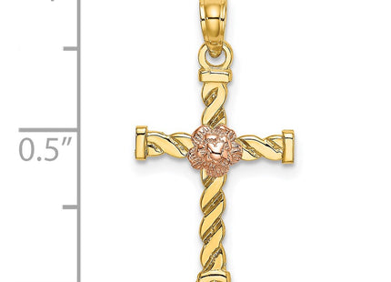 14k Two-tone Jewelry Style K9082 - Classique Jewelry Inc.