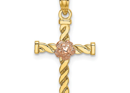 14k Two-tone Jewelry Style K9082 - Classique Jewelry Inc.