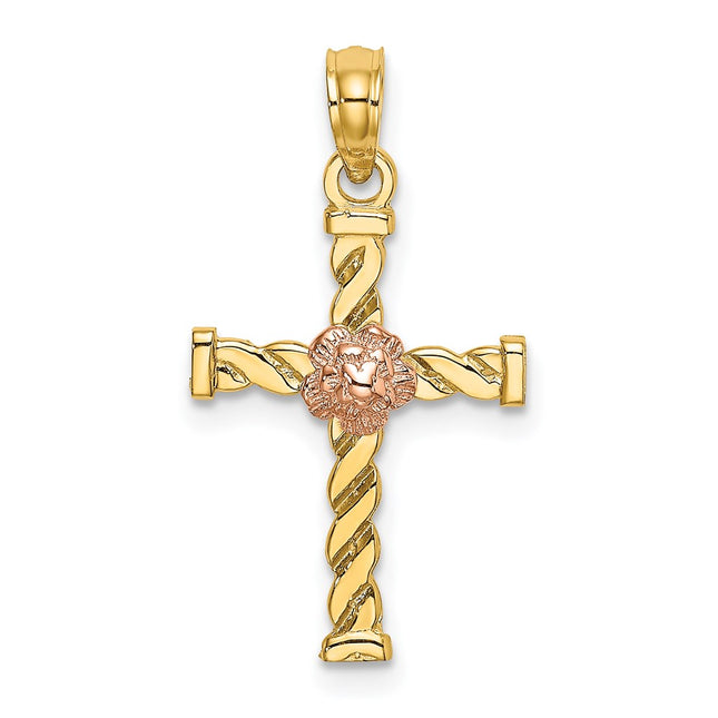 14k Two-tone Jewelry Style K9082 - Classique Jewelry Inc.